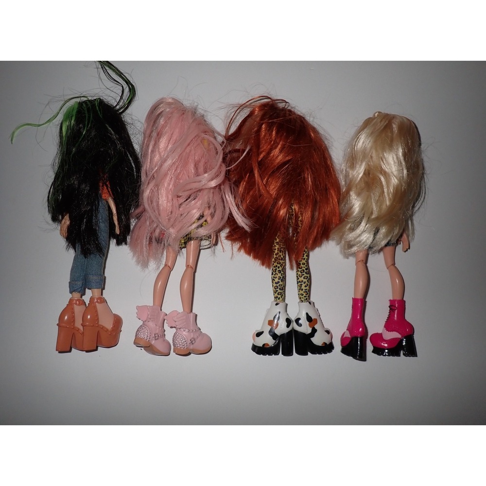Bratz Doll Lot of 4 Jade Cloe Meygan Yasmin Fashion Dolls Y2K 10 inch - Picture 4 of 4
